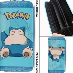Pokémon Cartoon Thema01 lange Brieftasche Junge Mädchen Geldbörsen Card Purse