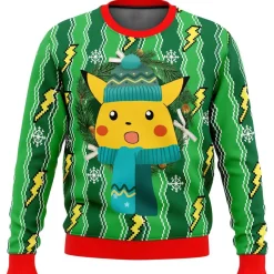 Pokémon Pikachu Rundhalspullover Snorlax Gengar 3D Druck Sweatshirt Weihnachts Hoodie