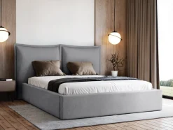Polsterbett Werona Doppelbett Bettgestell Lattenrost mit Bettkasten