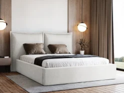 Polsterbett Werona Doppelbett Bettgestell Lattenrost mit Bettkasten