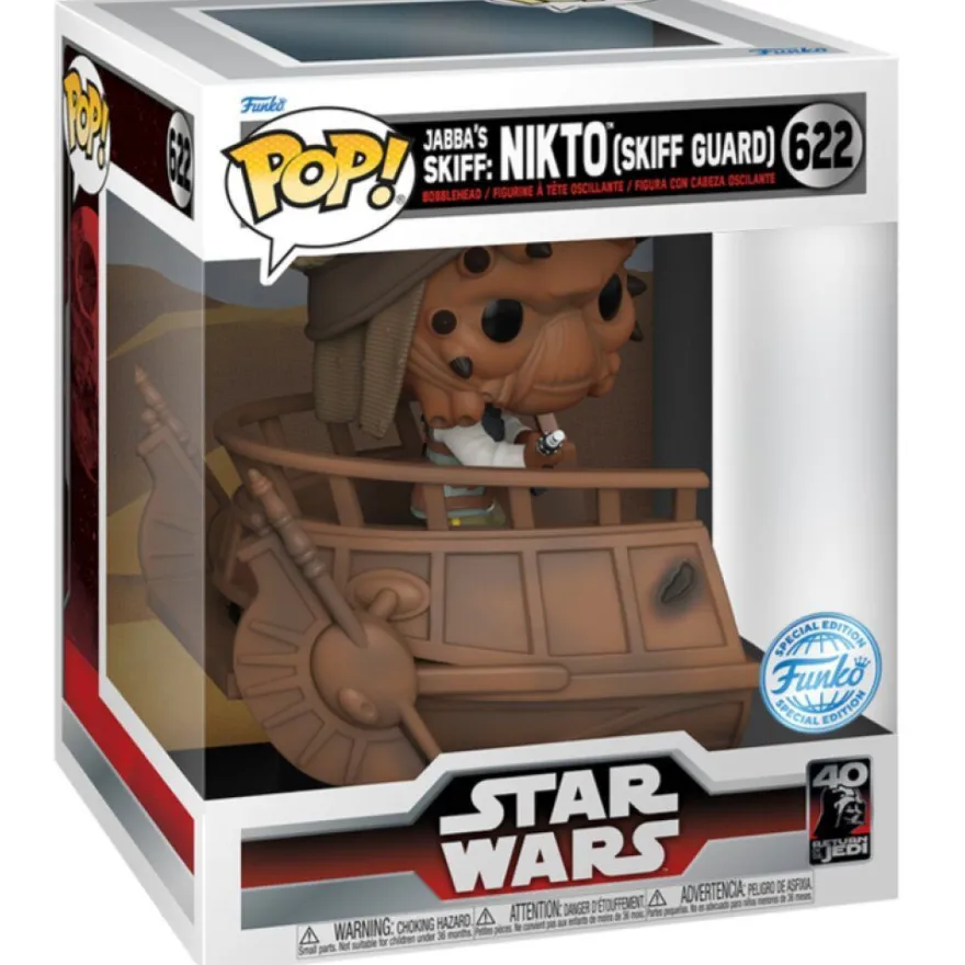 POP Figur Deluxe Star Wars Nikto Skiff Guard Exklusiv