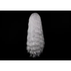 Porsmeer Lace Front Perücke Lang Lockig Gewellt für Damen, 13x4 Glueless Wig