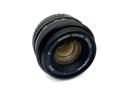 Porst 50mm 1:1.9 Objektiv Color Reflex D red X rot X Lens (Fujica X)