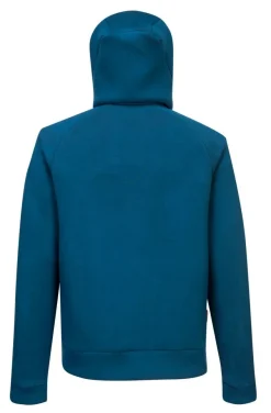 Portwest DX472 Hoodie mit Reißverschluss Strickjacke Gummizug und Kapuze