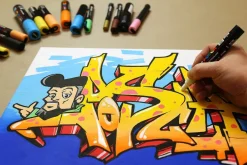 Posca Marker-Set versch. Spitzen und Farben - 24er Koffer