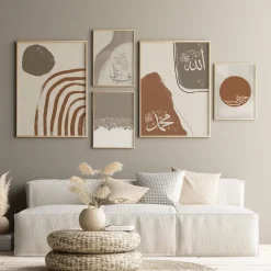 Poster Abstrakt Kalligraphie · Wandbilder Wohnzimmer & Schlafzimmer · Deko P