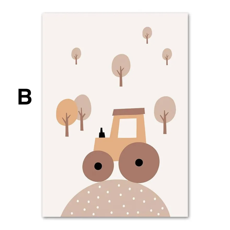 Poster Baby Motive Sonne Liebe Wolke Rakete Regenbogen Erdbeere Träume groß u