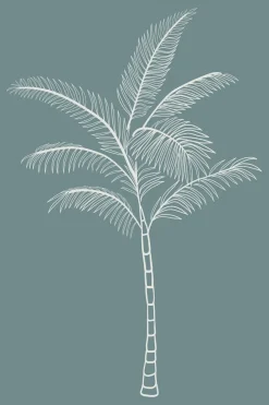 Poster Boho Modern Minimalistisch · Linien Sterne Sonne Bogen Palme Blatt · W