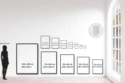 Poster Kinderzimmer Tier · Gepunkteter Leopard Kopfstand · Lustiges Wandbild