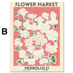 Poster Matisse Flower Market Museum | Bilder Wohnzimmer | Wandbilder Schlafzi