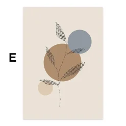 Poster Pflanzen im Blumentopf im Boho Stil als Deko Print ohne Rahmen