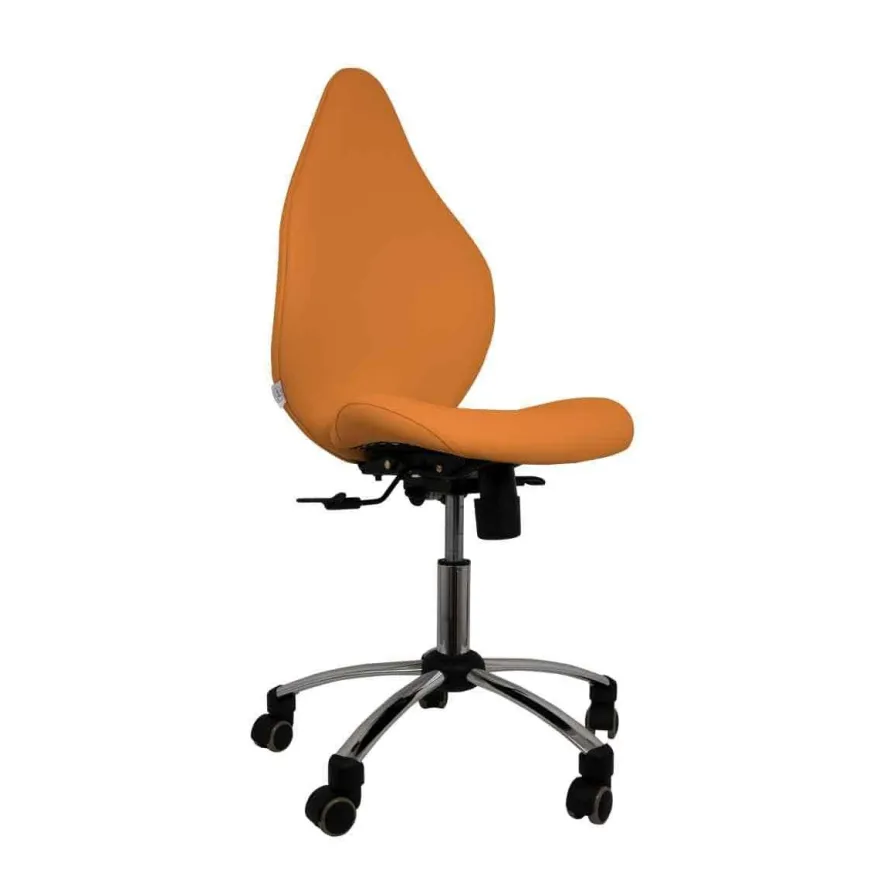 Praxis-Drehstuhl Rollhocker Arbeitsstuhl Bürostuhl Praxisstuhl Höhenverstellbar