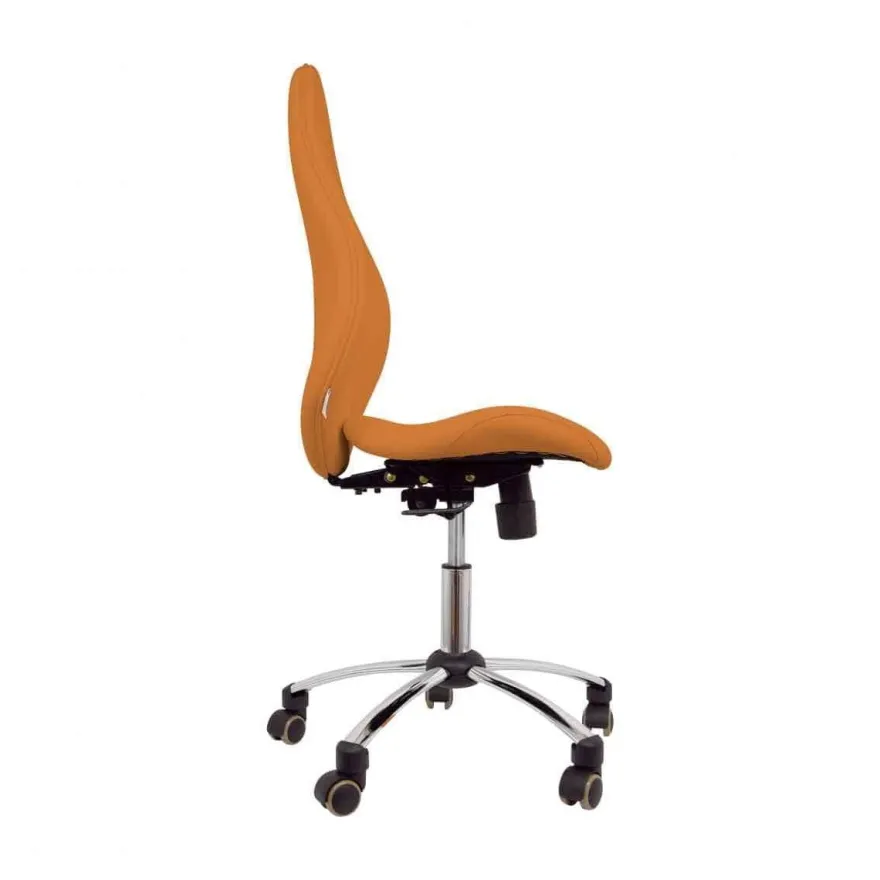 Praxis-Drehstuhl Rollhocker Arbeitsstuhl Bürostuhl Praxisstuhl Höhenverstellbar