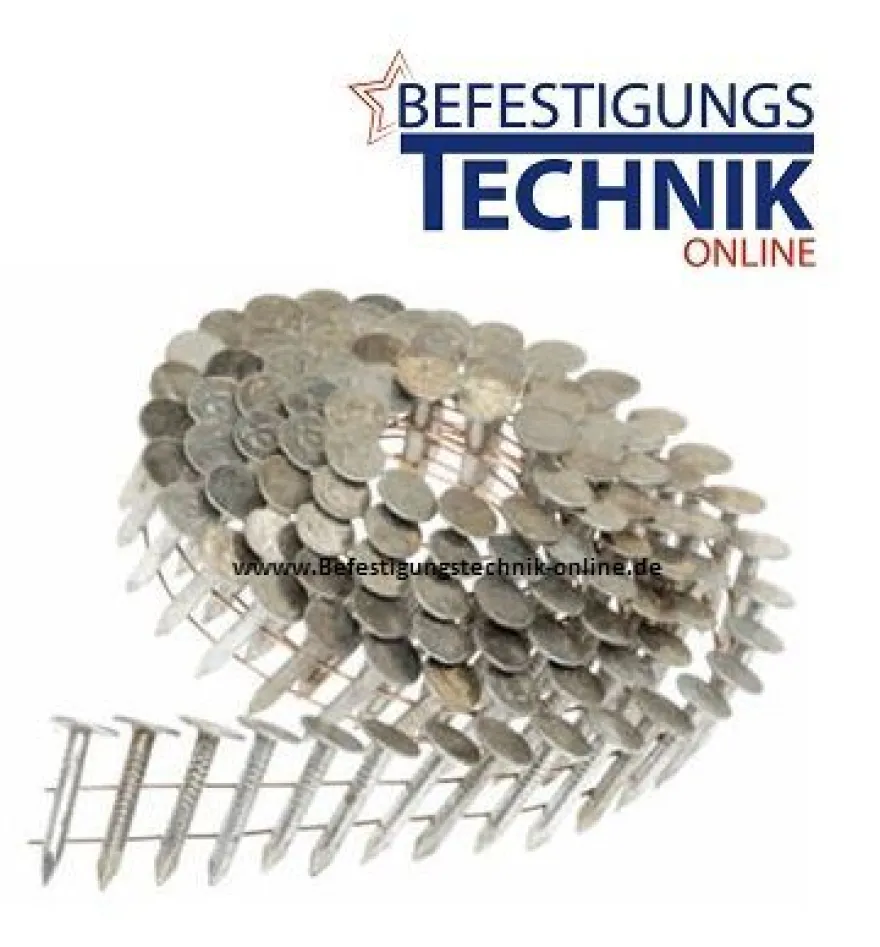 Prebena Dachpappnägel 3,1x19mm Ring verzinkt für Dachpappnagler 4X-CNZ45 Makita AN454