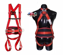 Premium Kletter Set Baumpflege Dach Auffanggurt inkl Seil 10m Seilbremse Falldämpfer