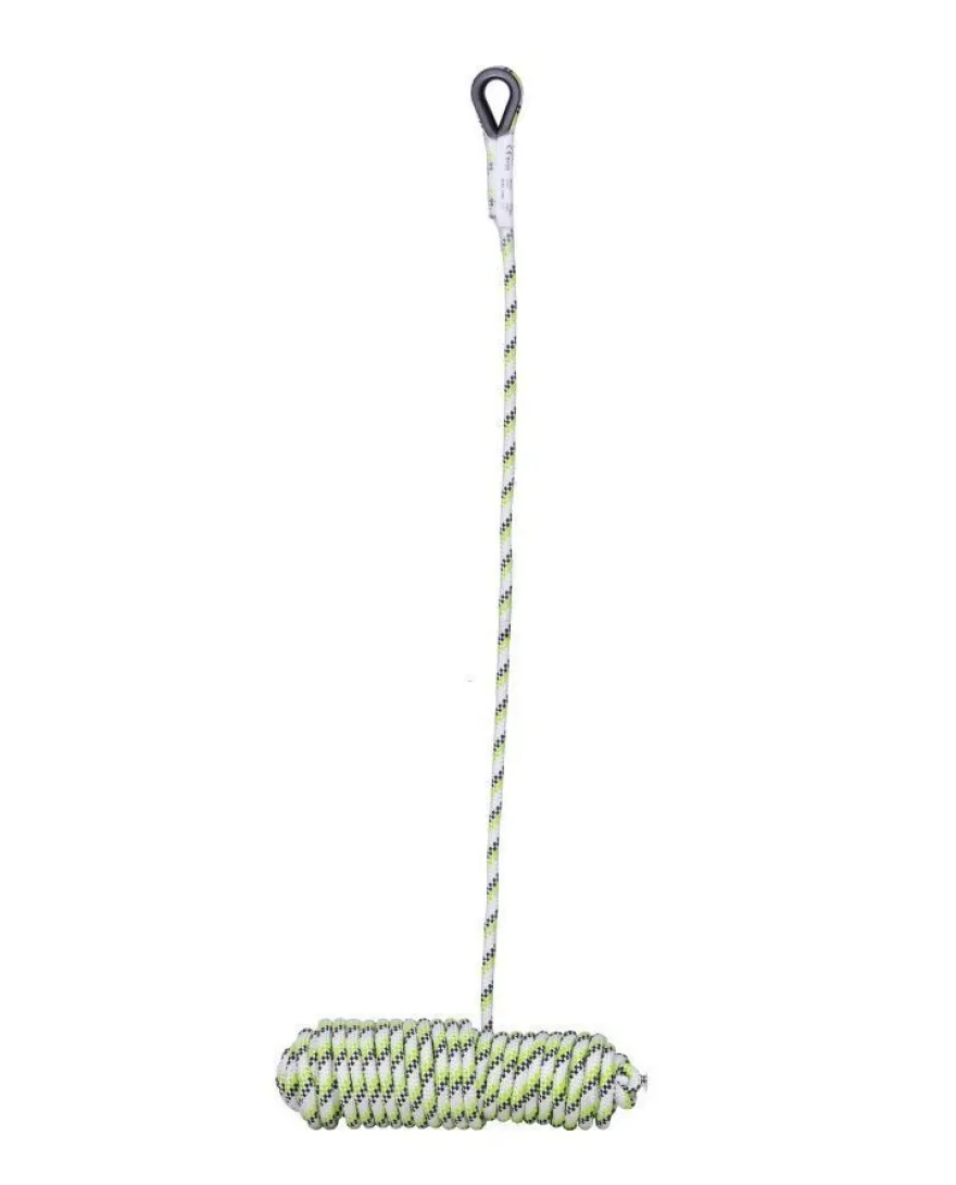 Premium Kletter Set Baumpflege Dach Auffanggurt inkl Seil 10m Seilbremse Falldämpfer