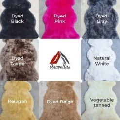 Premium Merino Schaffell Schaffelle Fell Lammfell Natur geschoren dichte Wolle