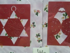 Präge Prickel Stick - Schablonen Weihnachten Nellie Snellen Joy Avec Marianne Design
