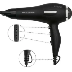 ProfiCare AC Haartrockner 2200 Watt Ionen-Föhn PC-HT 3017
