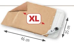 promed Heizkissen HKP-1.6 XL, Wärmekissen, ca. 46 x 35 cm, 6 Temperaturstufen