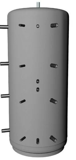 Pufferspeicher 500 Liter 2 Wärmetauschern Solarwärmetauscher Solar