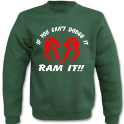 Pullover I If you cant Dodge in Ram it!!! I Fun I Sprüche I Lustig I Sweatshirt