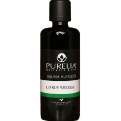 Purelia Saunaaufguss Konzentrat Zitrus-Melisse 100 ml natürlicher Sauna-aufguss - re