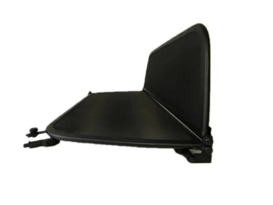 PureWind Windschott kompatibel mit Audi A3 Typ 8V Baujahr 2013-2019 (Schwarz)