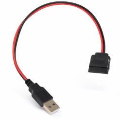 P52 USB Stecker auf SATA Kabel 15pin Adapter Stromkabel PC USB SATA Adapter 30cm