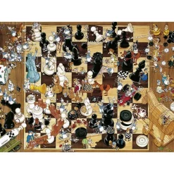 Puzzle da 1000 Pezzi Triangolare - Black or White, Degano