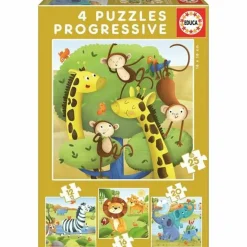Puzzle Educa Wild Animals (73 pcs)