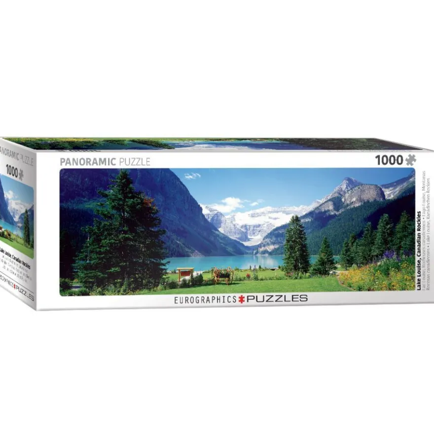 Puzzle - Lake Louise in den Kanadischen Rockies - 1000 Teile