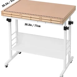 Puzzletisch klappbar Höhenverstellbar 2000 Teile 8 Schubladen 4 Rollen