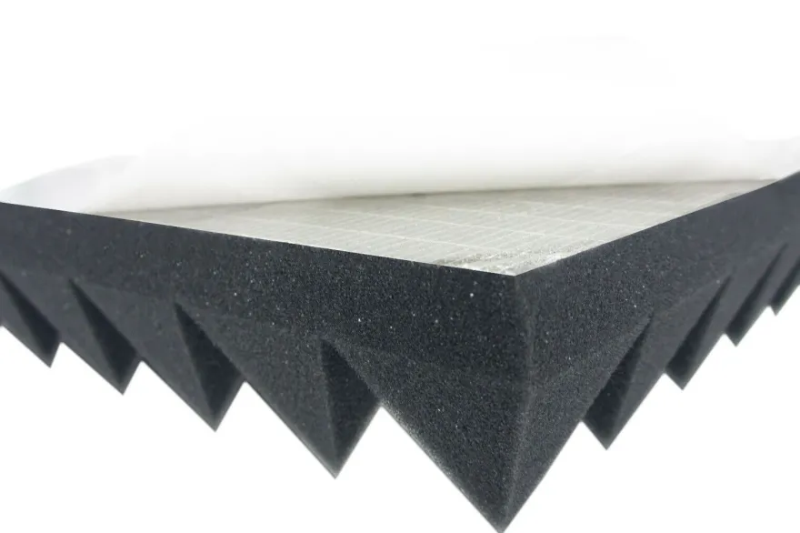 Pyramid Foam Self Adhesive Type 100x50x5 Acoustic Noise Protection Insulation