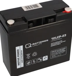 Q-Batteries 12LCP-23 12 V 23 Ah AGM Deep-Cycle-Akku