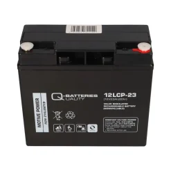 Q-Batteries 12LCP-23 12 V 23 Ah AGM Deep-Cycle-Akku