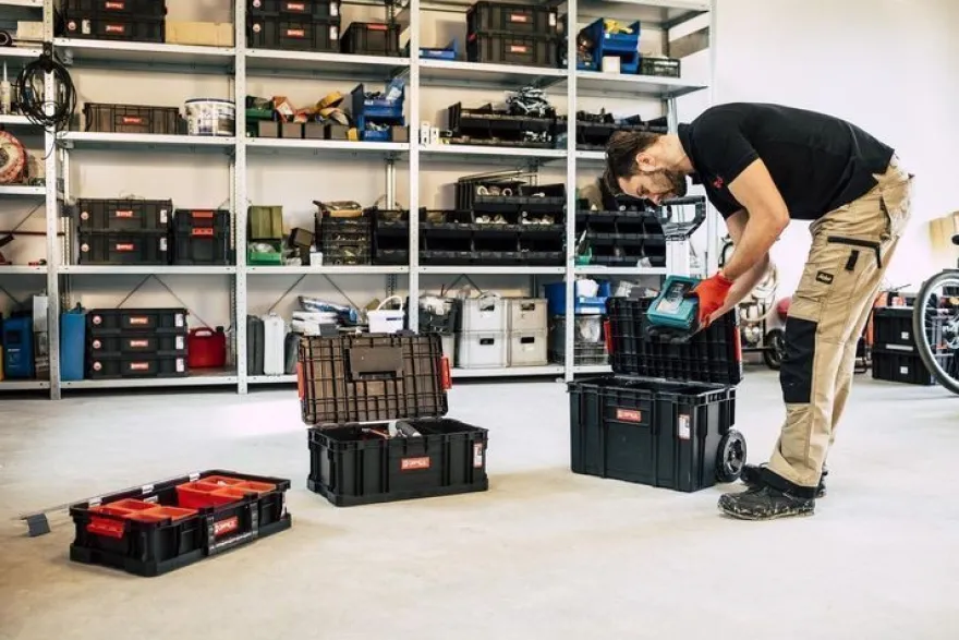QBRICK Set System TWO Werkzeugtrolley Werkzeugkoffer Rollbox Werkzeugwagen