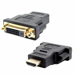 Q29 HDMI auf DVI Adapter HDMI Stecker zu DVI Buchse 24 + 1 Stecker Adapter 1080P