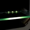 QLS LED RGB 8 Stück Glasbodenbeleuchtung Clip 12V Fernbedienung 16 Farben 11033