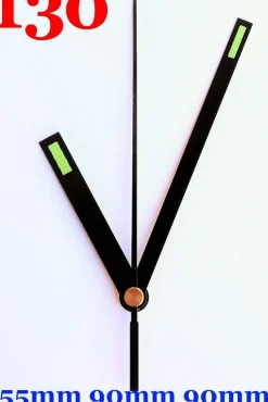 Quarz Uhrwerk lautlos geräuschlos fluoreszierende Leuchtende Zeiger set TOP #1