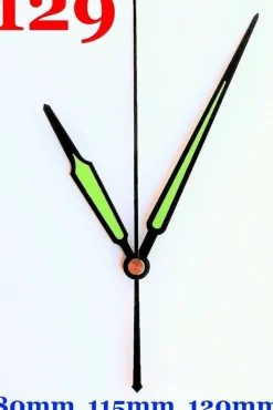 Quarz Uhrwerk lautlos geräuschlos fluoreszierende Leuchtende Zeiger set TOP #1