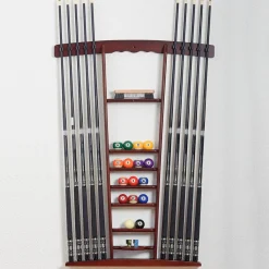 Queue-Wandhalterung 321 Dunkle Kirsche