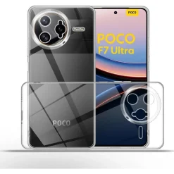 QULLOO Hülle für Xiaomi Poco F7 Ultra 5G - Kristallklare, ultradünne