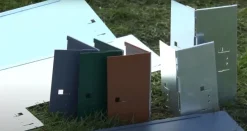 Rasenkanten Metall verzinkt 13,5-18,5 cm hoch 120 cm lang 10 Stück