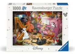 Ravensburger, Disney Aristocats, 1000 Teile Puzzle, Größe 70 x 50 cm