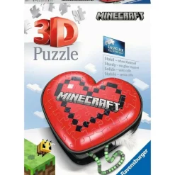 Ravensburger 3D-Puzzle Herz von Minecraft 54 Teile