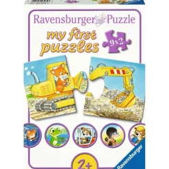 Ravensburger Puzzle Animals In Construction