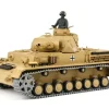 RC Panzer „Kampfwagen IV Ausf. F-1“ Heng Long 1:16 Grau mit R&S+Metallgetriebe+Metall