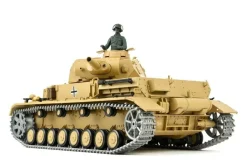 RC Panzer „Kampfwagen IV Ausf. F-1“ Heng Long 1:16 Grau mit R&S+Metallgetriebe+Metall