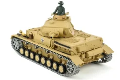RC Panzer „Kampfwagen IV Ausf. F-1“ Heng Long 1:16 Grau mit R&S+Metallgetriebe+Metall